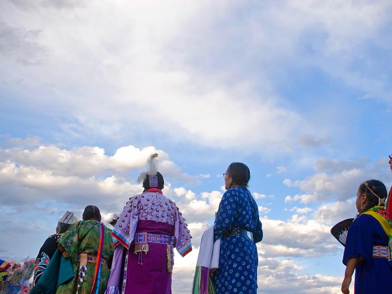 Women Under a Big Sky, Crow Reservation, Montana, 2010 by Sue Reynolds