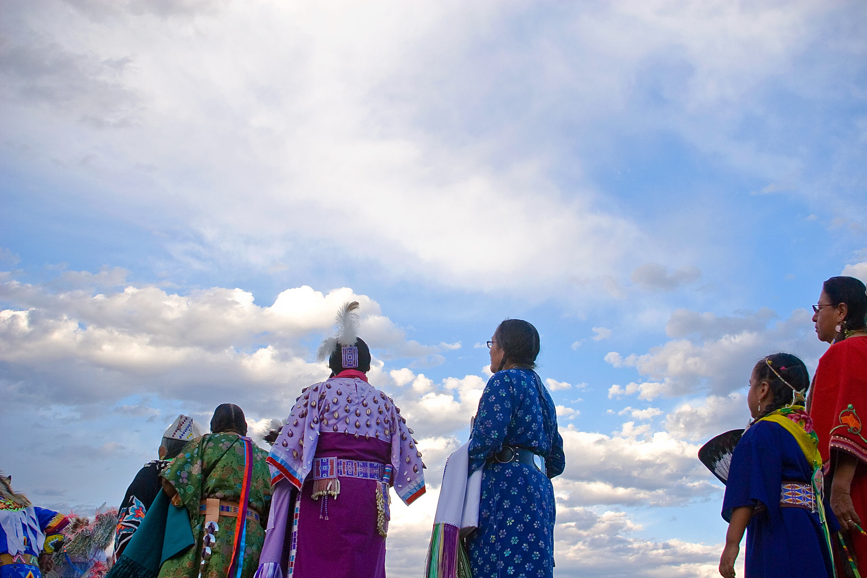 Women Under a Big Sky, Crow Reservation, Montana, 2010 by Sue Reynolds